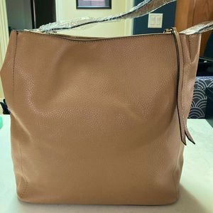 Simi Tan Hobo Vegan leather